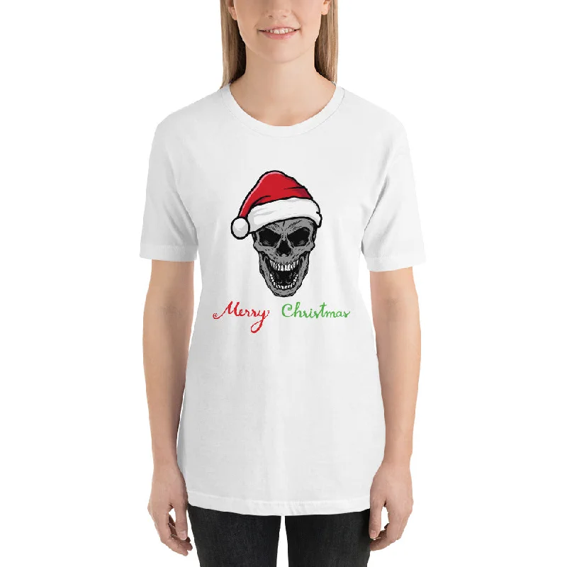 Santa Piratebay Short-Sleeve Women's T-Shirt-- Welt Pockets Slit Pockets Flap Pockets