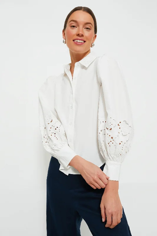 Ivory Quinton Shirt-- Fitted T-Shirt Seamless Stretchy
