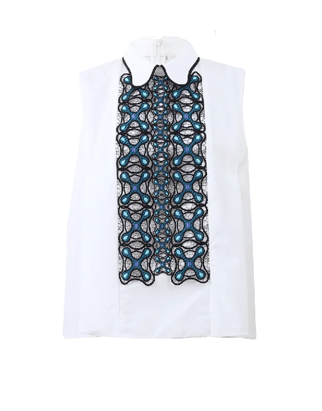 Atom Shirt-- Lace Blend Ribbed Blend Corduroy Blend