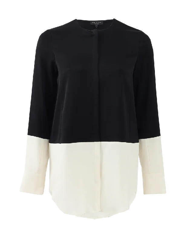 Shooter Shirt-- Collared Crew Neck Turtle Neck