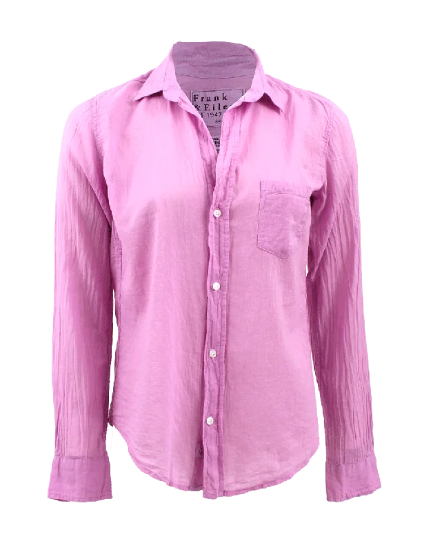Barry Button Down Shirt-- Graphic Embroidered Appliqued
