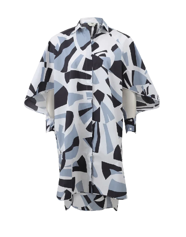 Shirt Beach Cover-Up-- Elegant Classic Vintage