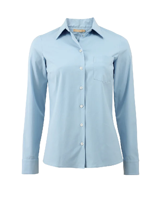 Classic Button Down Shirt-- Hooded Caped Shawl Collar