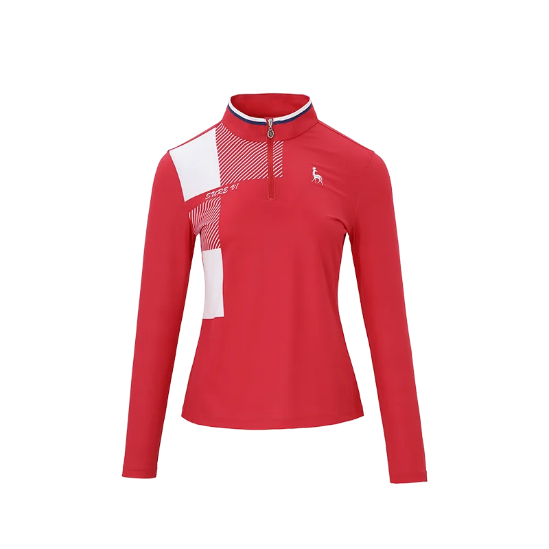 SVG Women High Collar Zipper Shirt-- Elegant Classic Vintage