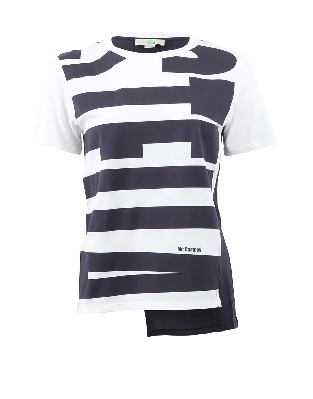 Stella T-Shirt-- Zippered Front Buttoned Front Snap Front