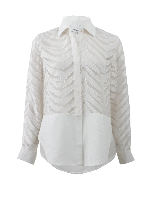 Collared Viscose Shirt-- Plaid T-Shirt Polka Dot Checkered