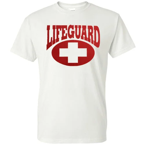 Lifeguard T-Shirt-- Terry Blend Velvet Blend Canvas Blend
