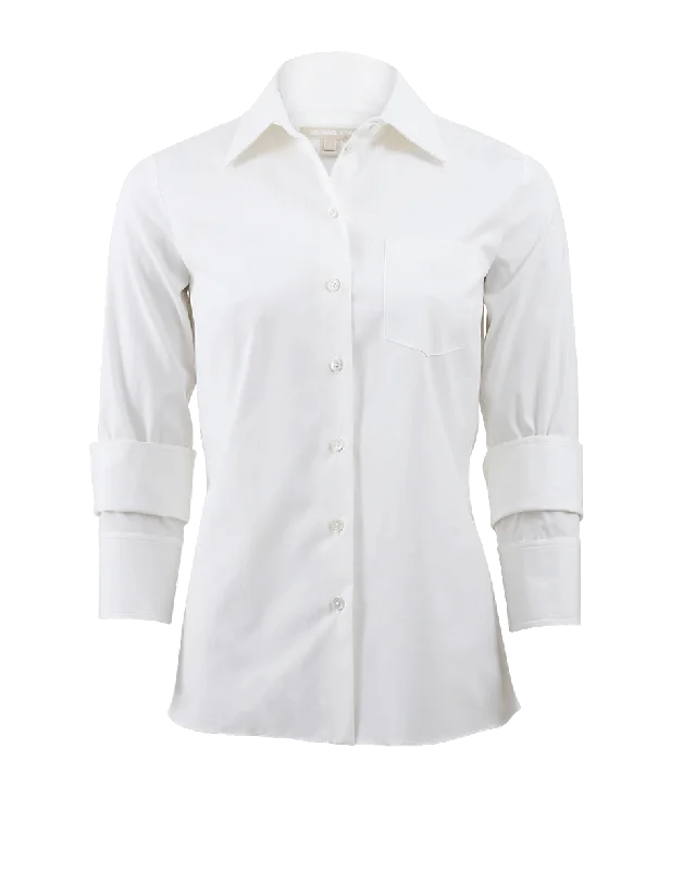 Double Cuff Shirt-- Fleece Fabric Down Fabric Feather Fabric