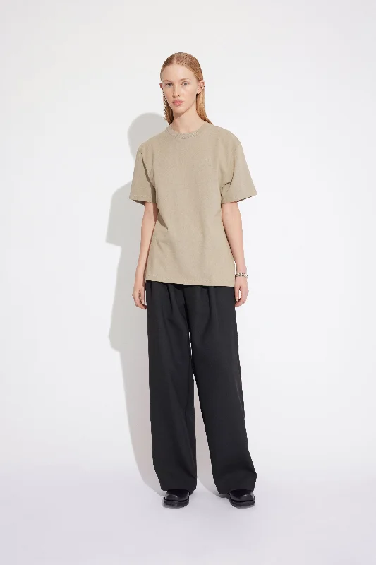 Kay T-shirt - Laurel Oak-- Asymmetrical Pockets Print