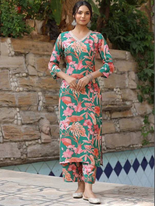 Women's Viscose Solid Flared Kurta Pant With Dupatta - Malishka Export Elegant Palazzo Trousers