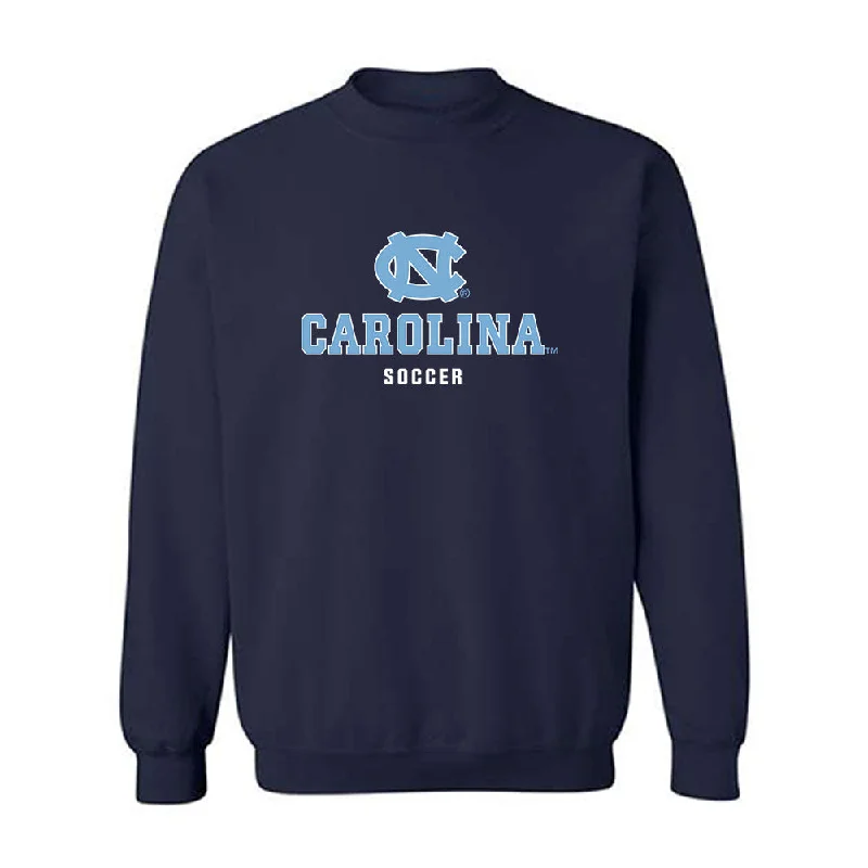 UNC - NCAA Women's Soccer : Ella Smith - Classic Shersey Crewneck Sweatshirt Hoodie with Belted Waist Structured Tailored