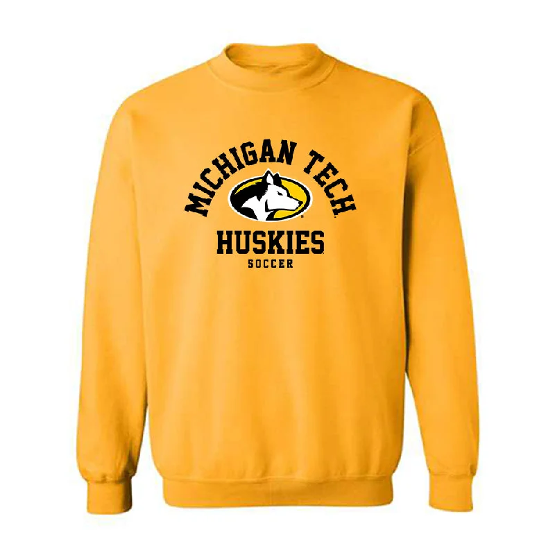 Michigan Tech - NCAA Women's Soccer : Ludesha Reynolds - Classic Shersey Crewneck Sweatshirt Hoodie with Logo Branding Identity
