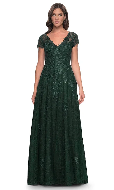 La Femme 30168 - A-Line Floral Formal Dress Tunics Ceremony elegant