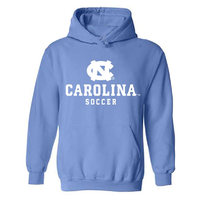 UNC - NCAA Women's Soccer : Ella Smith - Classic Shersey Hooded Sweatshirt Zip Hoodie Drawstring Kangaroo Pocket