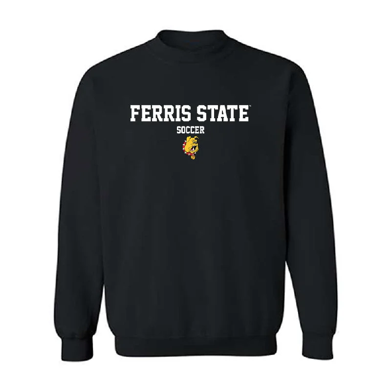 Ferris State - NCAA Women's Soccer : Korinne Ihrke - Classic Shersey Crewneck Sweatshirt Hoodie with Reflective Safety Nightwear Ferris State - NCAA Women's Soccer : Korinne Ihrke - Classic Shersey Crewneck Sweatshirt Hoodie with Reflective Safety Nightwear