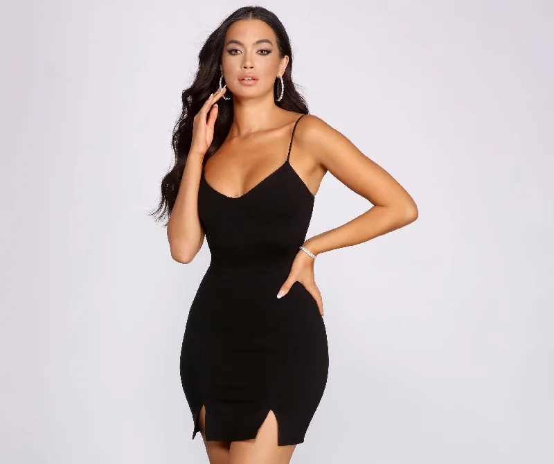 Night On The Town Mini Dress Fashionable Denim Mini Dress