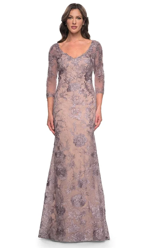 La Femme 30130 - Floral Sheath Formal Dress Tunics Occasion special