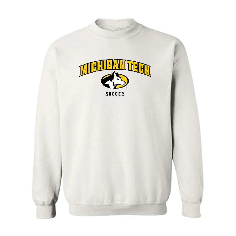 Michigan Tech - NCAA Women's Soccer : Ludesha Reynolds - Classic Shersey Crewneck Sweatshirt Hoodie with Patch Decorative Personalized