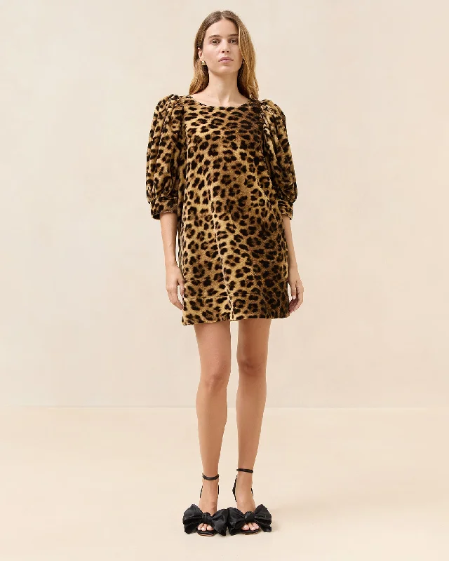 Willy Velvet Mini Dress Cozy Sweater Mini Dress
