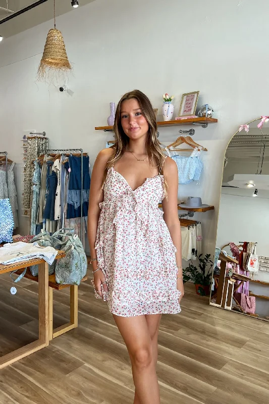Noelle Mini Dress Casual V-Neck Mini Dress