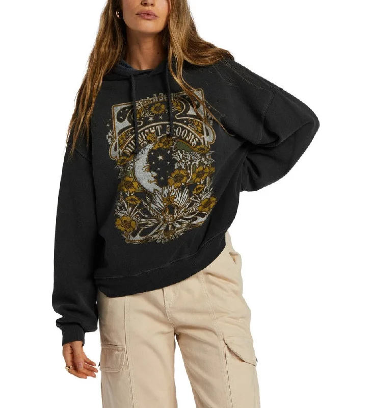 Billabong Womens Keep Ridin Hoodie Sweatshirt Hoodie with Typography Text Message