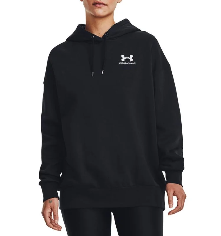Under Armour Womens Essential Fleece Oversized Hoodie Hoodie with Drop Shoulder Relaxed Streetwear