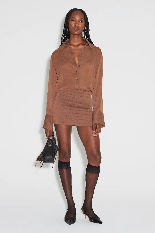 Hansen & Gretel Carlisle Mini Dress Cozy Long Sleeve Mini Dress