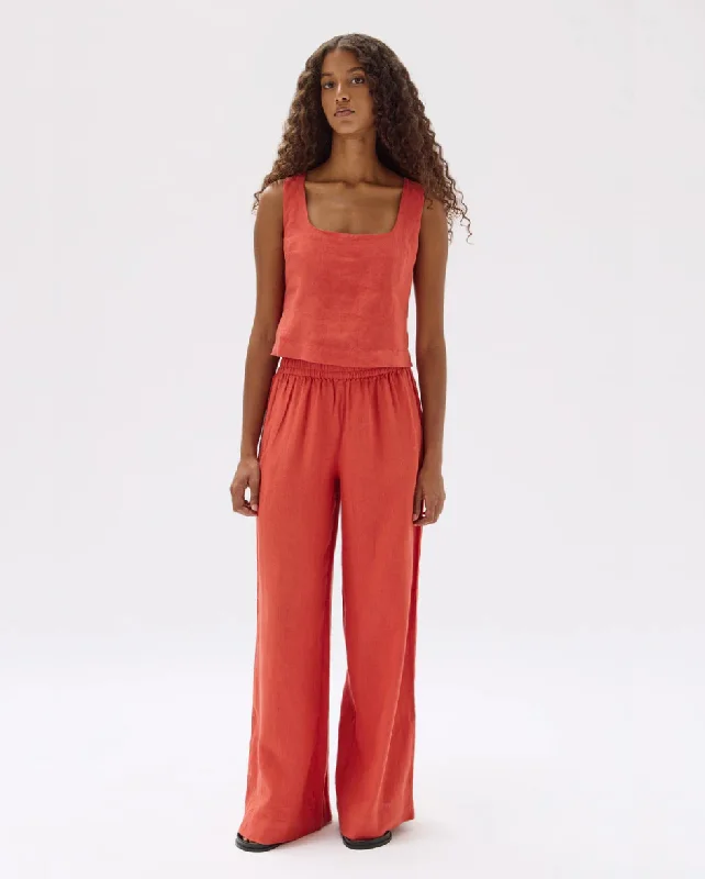 Nilsa Pant Papaya Classic Chino Pants