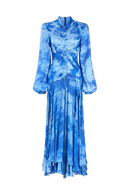THE ALLURE OF WATER DRESS IN BLUE Tunics Travel practical