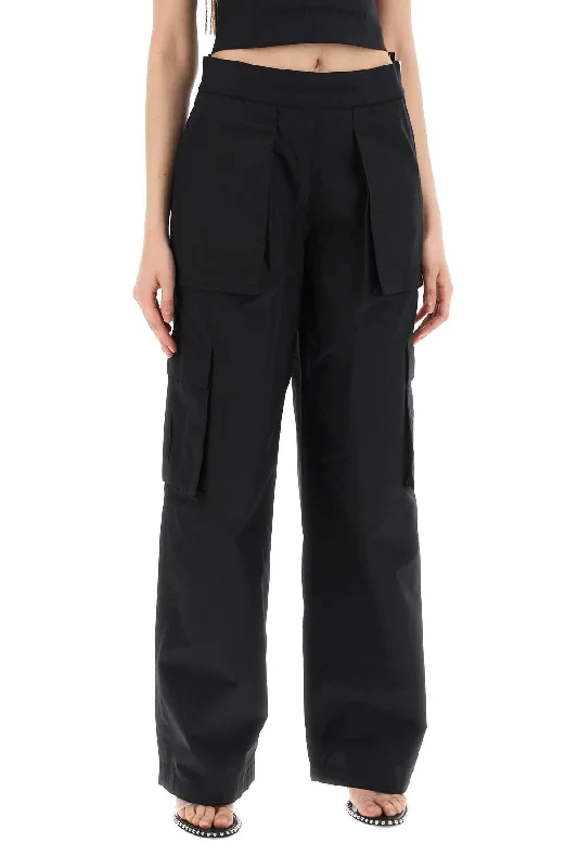 Alexander Wang Ripstop Cargo Pants In Trendy Palazzo Pants