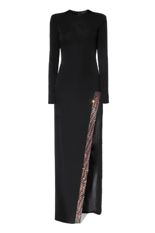 SIMONE DRESS IN NIGHT FALL Elegant Long Evening
