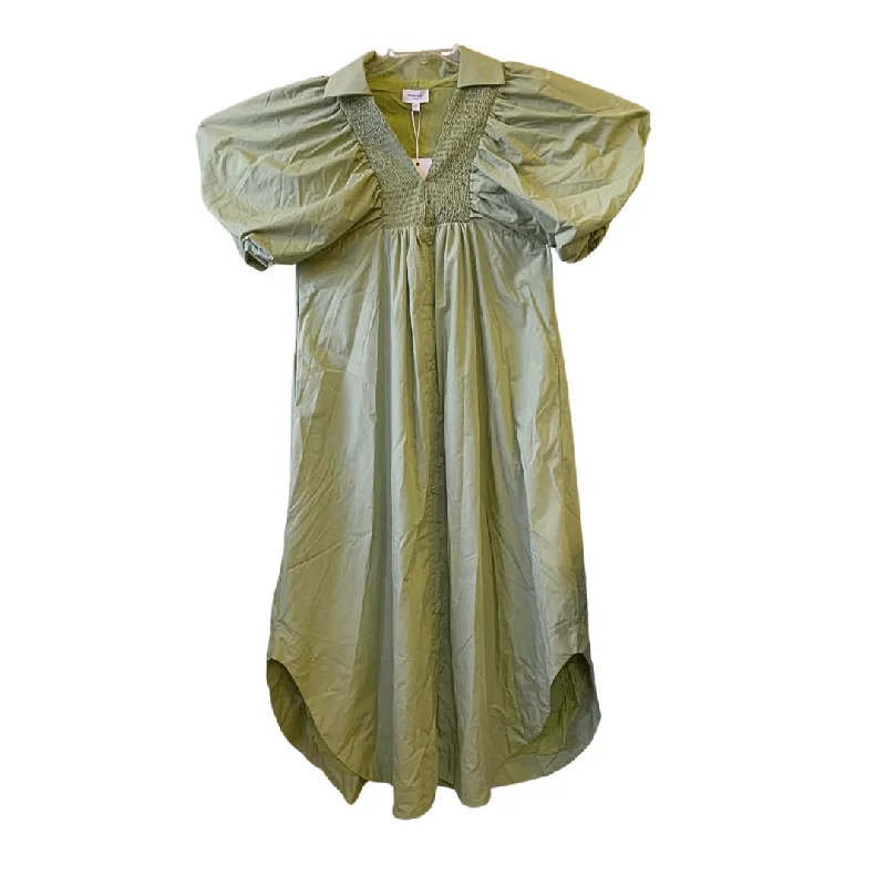 ANNIEWEAR Sage Dress/XL Tunics Spring floral