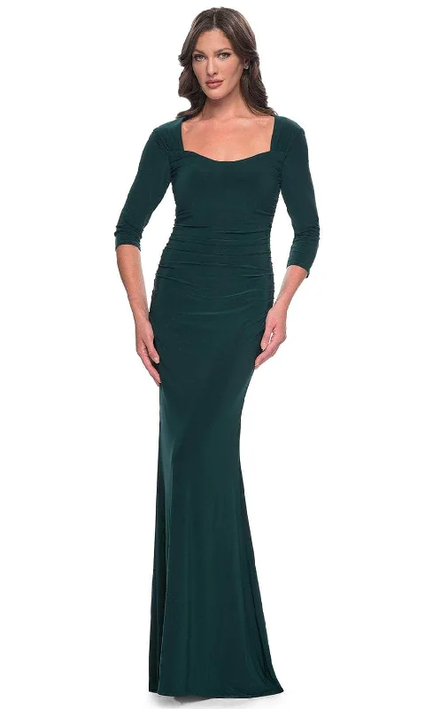 La Femme 30883 - Quarter Sleeve Sheath Evening Dress Tunics Timeless classic