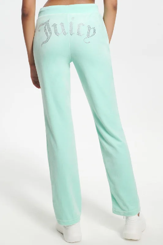OG Big Bling Velour Track Pants Soft Sweatpants Style