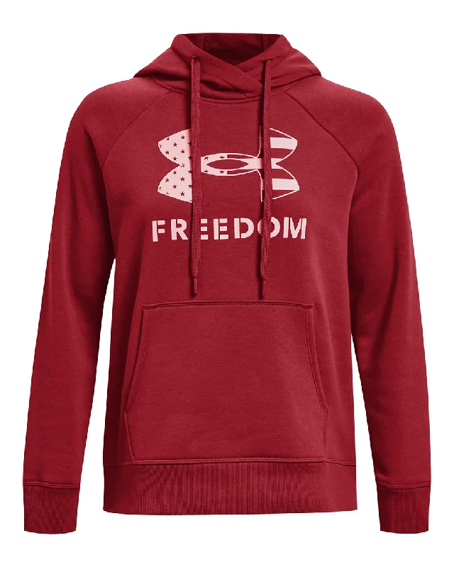 Under Armour Womens Freedom Rival Hoodie Hoodie with Toggle Buttons Decorative Unique