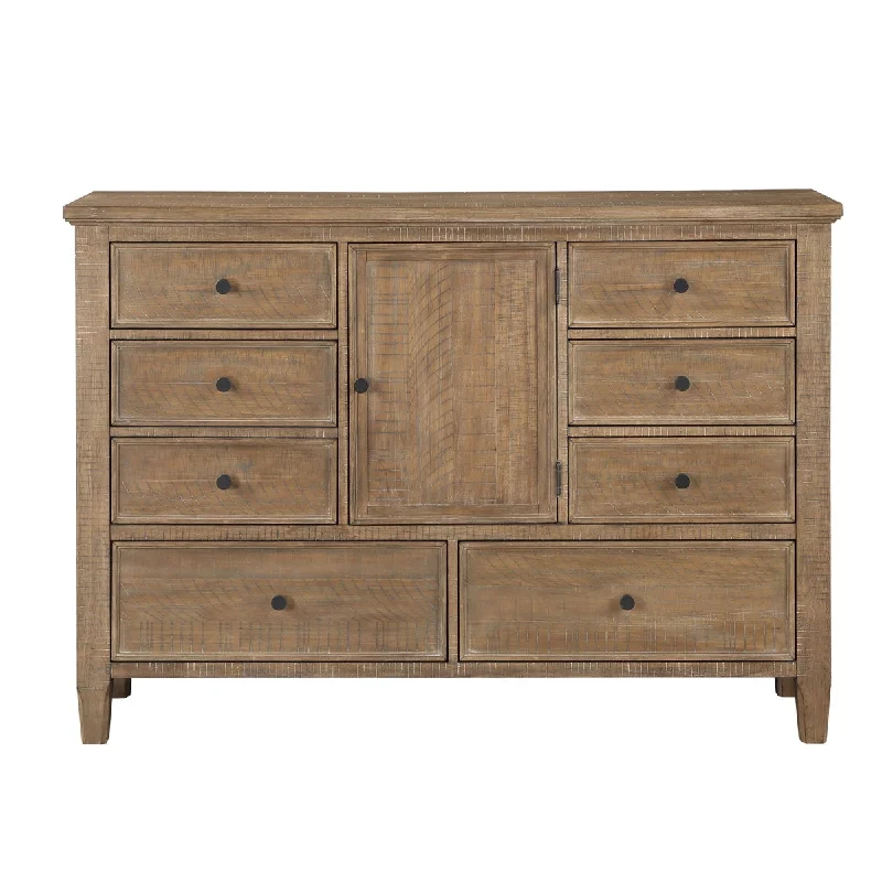 Riverdale - 6 Drawer Dresser - Brown Tunics Distressed trendy