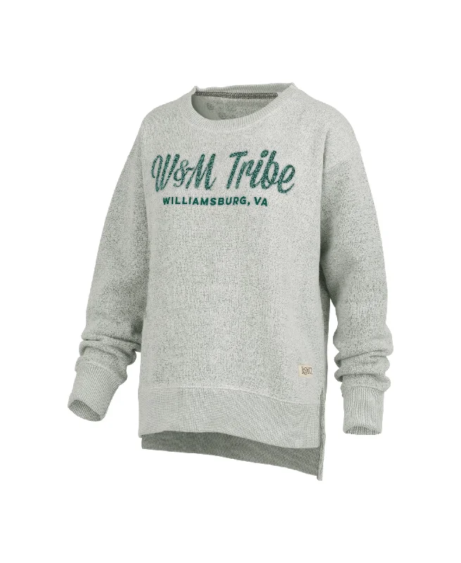 William and Mary Tribe Sweatshirt Hoodie with Patch Decorative Personalized