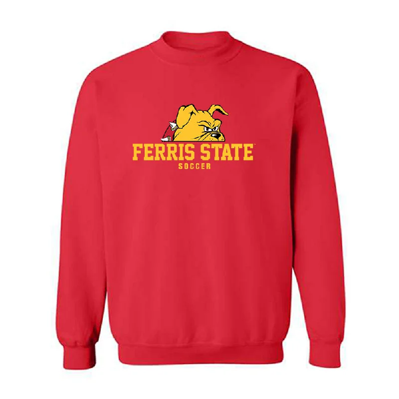 Ferris State - NCAA Women's Soccer : Korinne Ihrke - Classic Shersey Crewneck Sweatshirt Hoodie with Cropped Fit Short Trendy Ferris State - NCAA Women's Soccer : Korinne Ihrke - Classic Shersey Crewneck Sweatshirt Hoodie with Cropped Fit Short Trendy