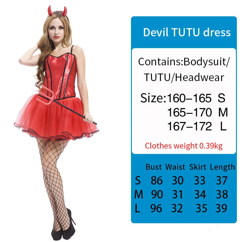 Devil leather dress