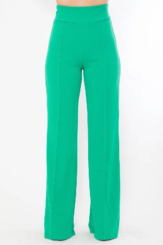 Perfect Fit Solid Pants Classic Straight Pants