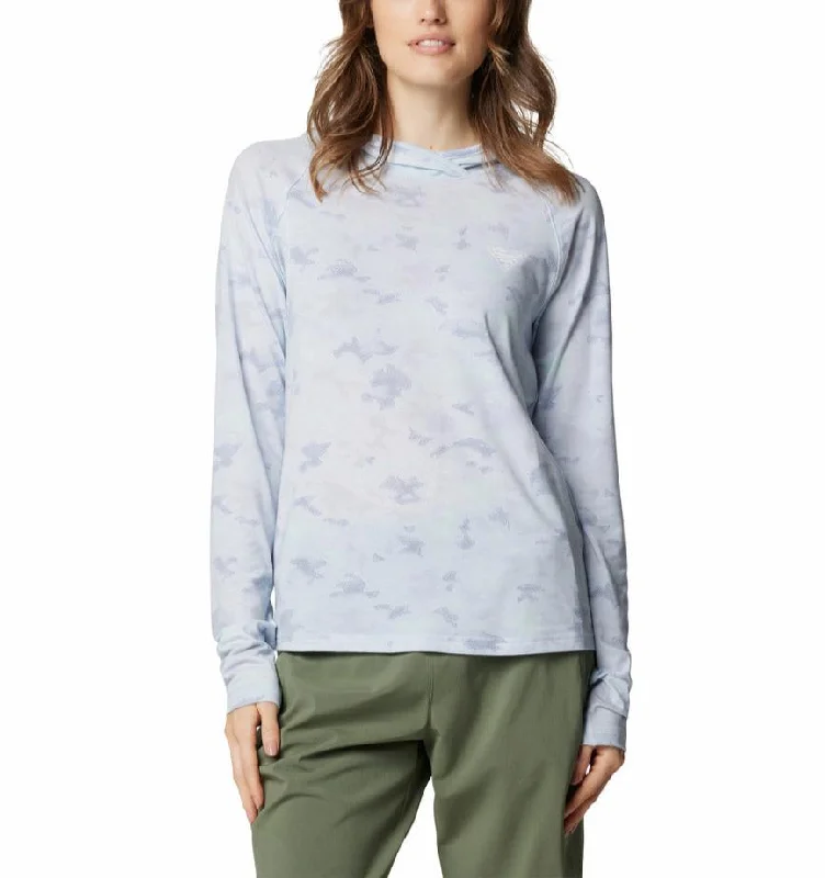 Columbia Womens PFG Uncharted Hoodie Sweatshirt Hoodie with Drawcord Adjustable Secure