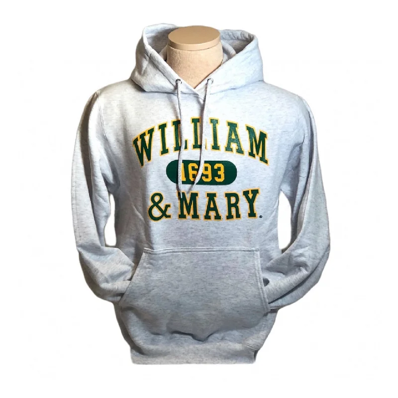 William & Mary Hooded Sweatshirt Hoodie with Print Artistic Unique