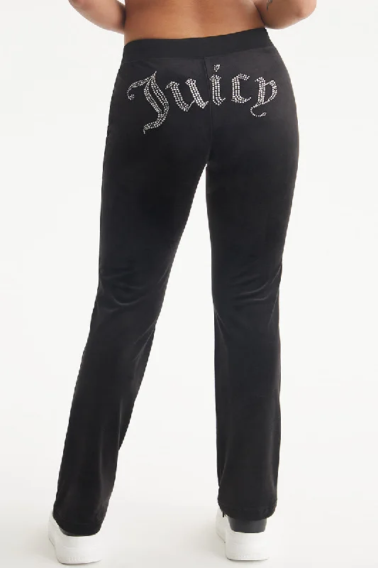 OG Big Bling Velour Track Pants by Juicy Couture Comfortable Maternity Pants