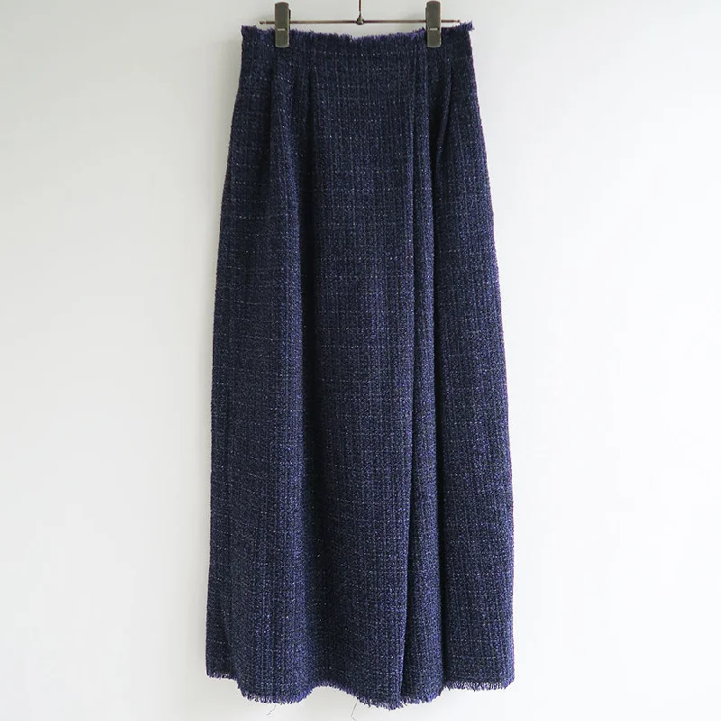 【GREED/グリード】<br>Classic Tweed Pants <br>6079200009 Comfy High-Waist Jeans