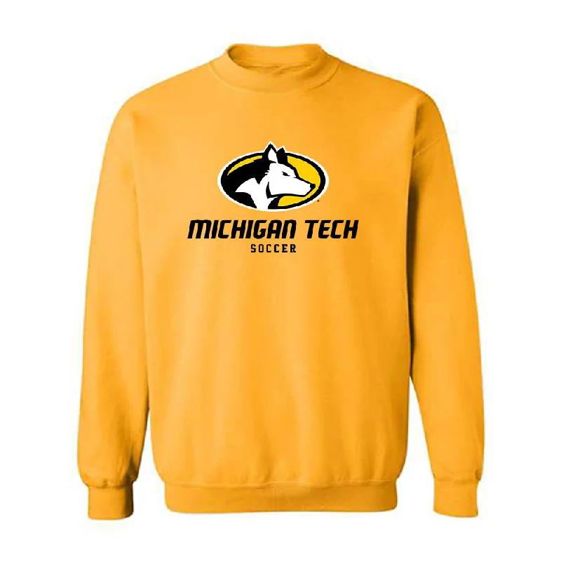 Michigan Tech - NCAA Women's Soccer : Ludesha Reynolds - Classic Shersey Crewneck Sweatshirt Hoodie with Ribbed Hem Stretchable Secure