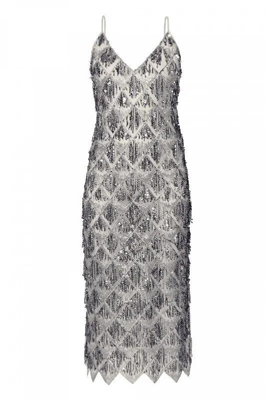 MERILYN DRESS IN MAGNETIC GLOW Tunics Winter warm