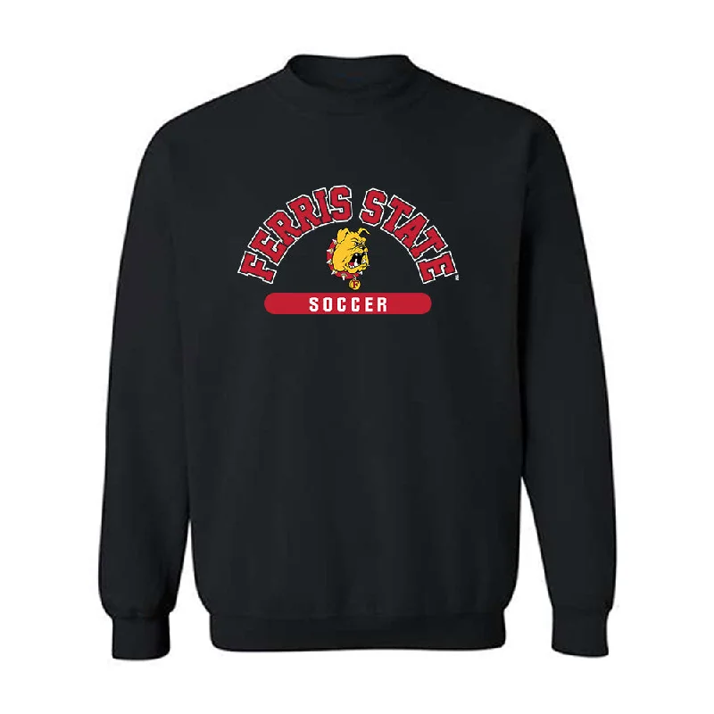 Ferris State - NCAA Women's Soccer : Korinne Ihrke - Classic Shersey Crewneck Sweatshirt Hoodie with Longline Fit Extended Stylish Ferris State - NCAA Women's Soccer : Korinne Ihrke - Classic Shersey Crewneck Sweatshirt Hoodie with Longline Fit Extended Stylish