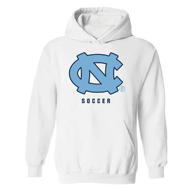 UNC - NCAA Women's Soccer : Ella Smith - Classic Shersey Hooded Sweatshirt Hoodie with Tied Waist Feminine Flattering