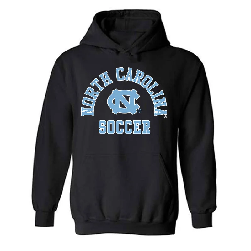 UNC - NCAA Women's Soccer : Logan Tongberg - Classic Shersey Hooded Sweatshirt Hoodie with Hem Embroidery Detailed Premium