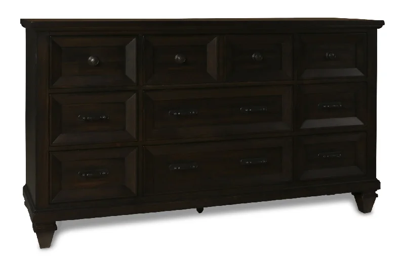 Sevilla - Dresser - Walnut sweetheart Neckline Romantic